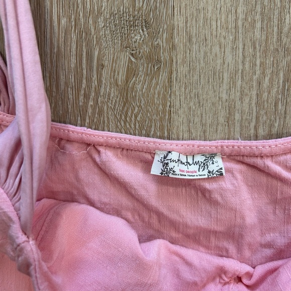 Free People Lola Bodysuit Pink - Picture 6 of 12